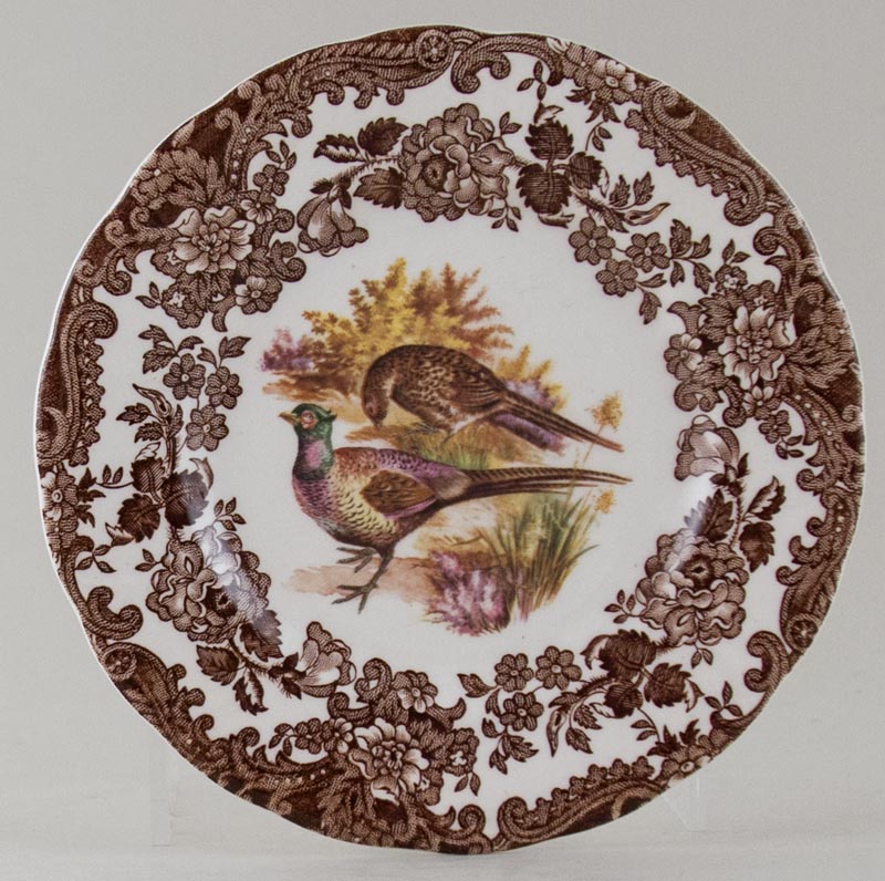 Plate Pheasants c1960s or 1970s